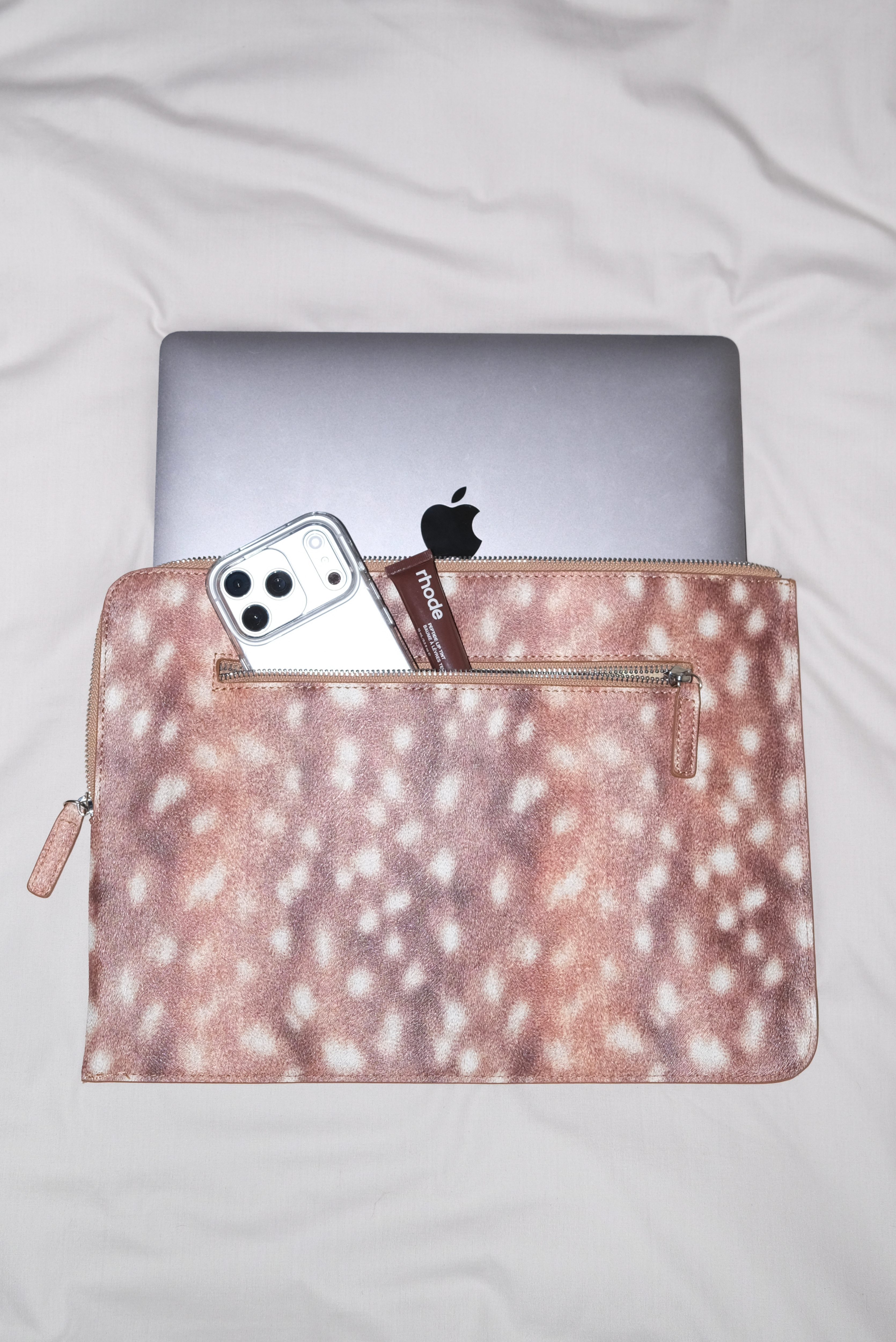 The Zoe Laptop Sleeve - Deer