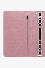 THE MARA PLANNER COVER - PINK CROC