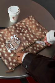 The Zoe Laptop Sleeve - Deer