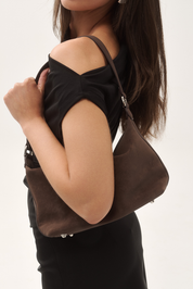 THE PALOMA BAG - CHOCOLATE