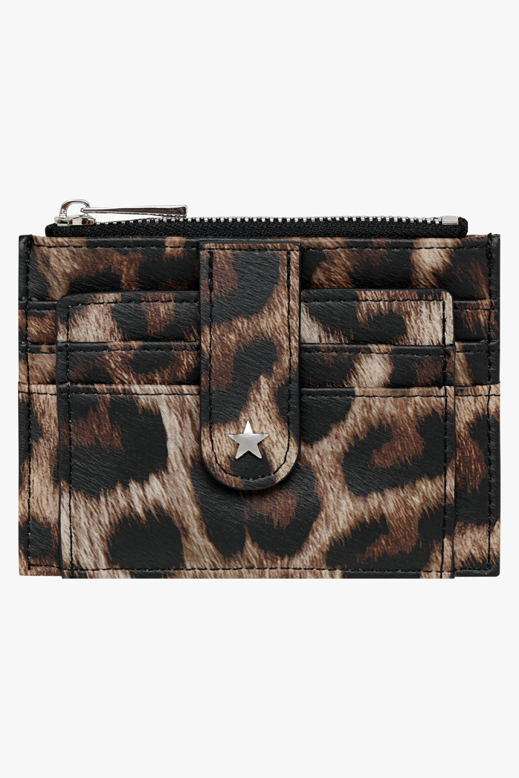 The Daisy Card Wallet - Leopard