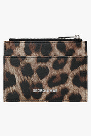 The Daisy Card Wallet - Leopard