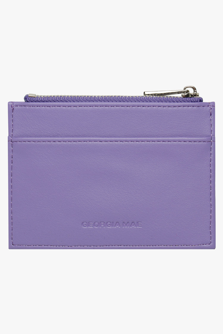 THE DAISY CARD WALLET - PERIWINKLE