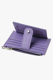THE DAISY CARD WALLET - PERIWINKLE