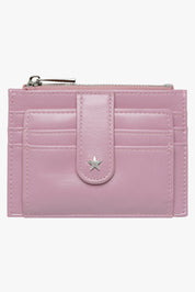 THE DAISY CARD WALLET - CRINKLE LILAC