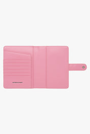 The Soho Passport Wallet - Pink Croc