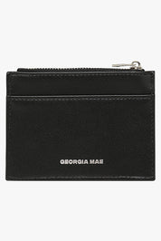 THE DAISY CARD WALLET - BLACK
