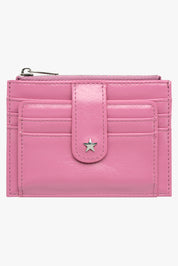 THE DAISY CARD WALLET - CANDY PINK