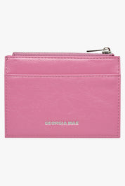THE DAISY CARD WALLET - CANDY PINK
