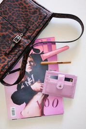 THE DAISY CARD WALLET - LILAC