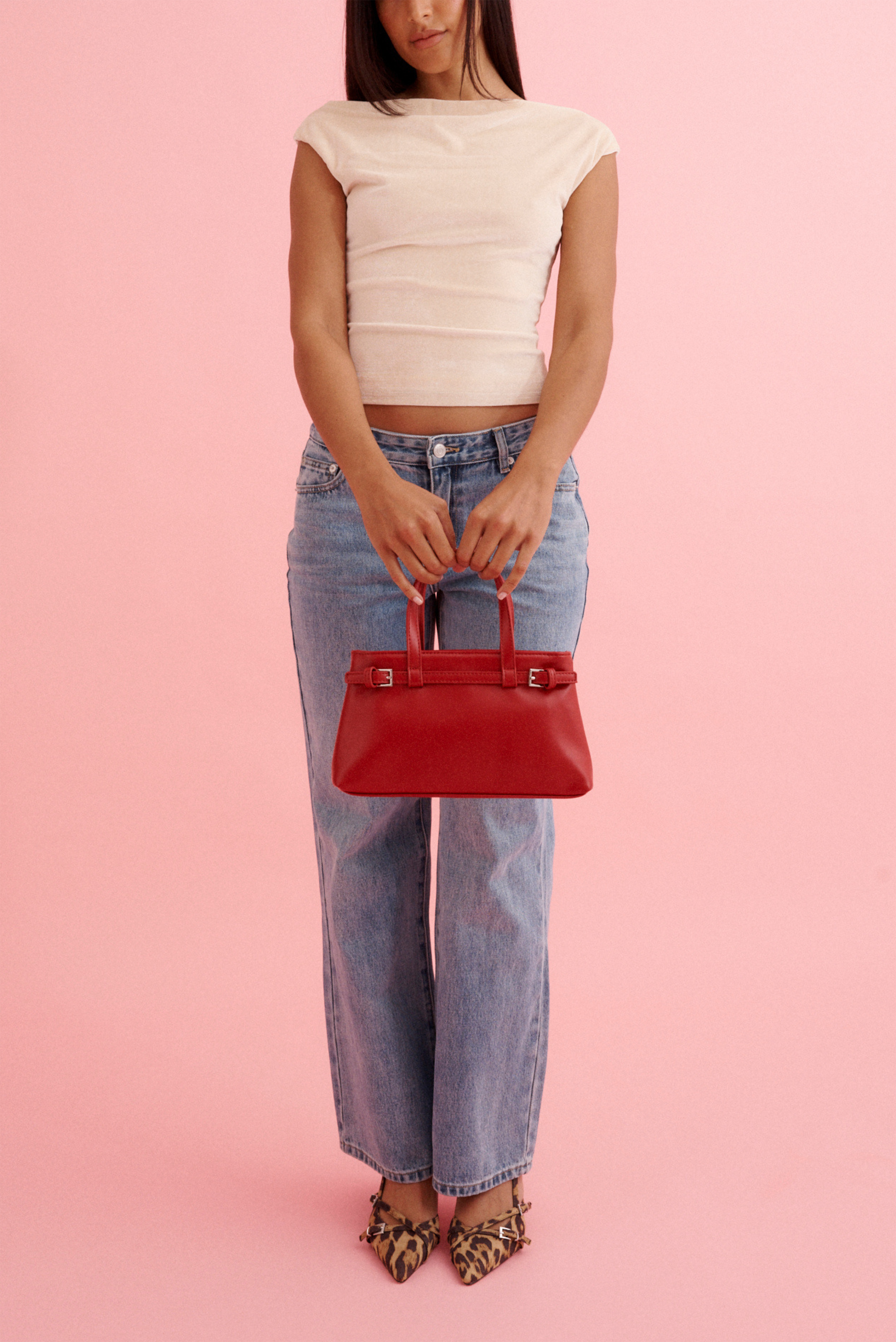 THE GIGI BAG - RED