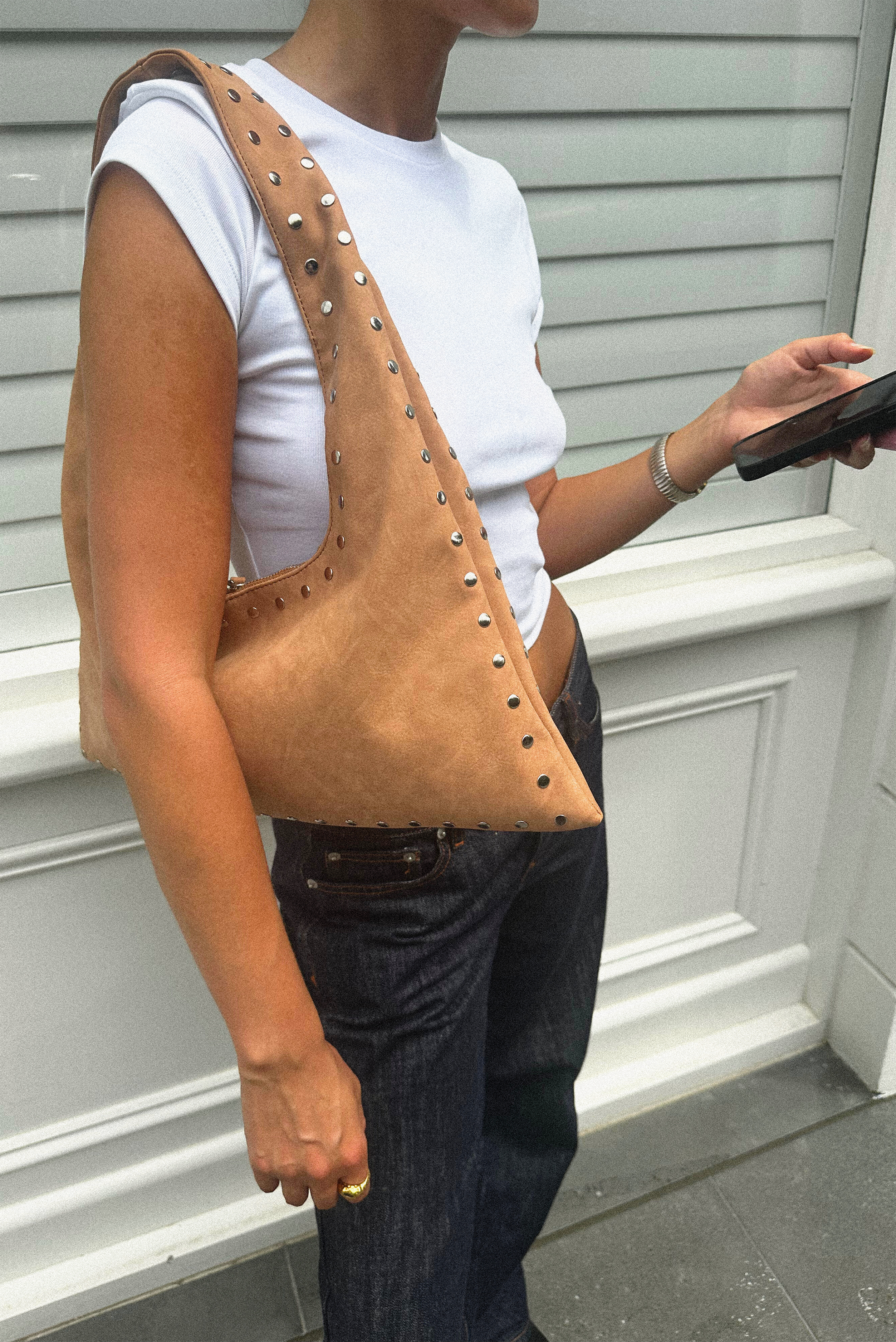 THE HARPER BAG - TAN