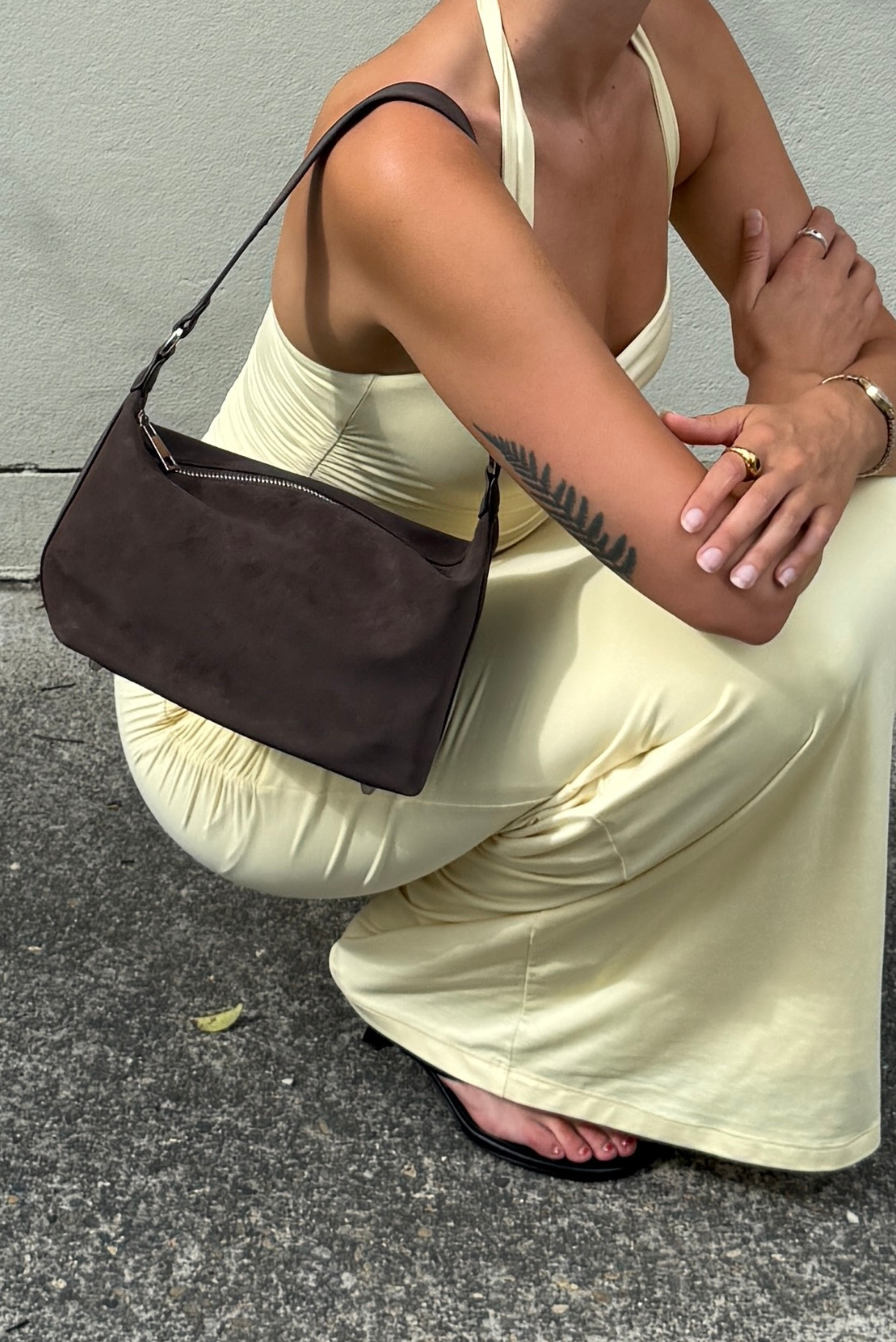 THE PALOMA BAG - CHOCOLATE