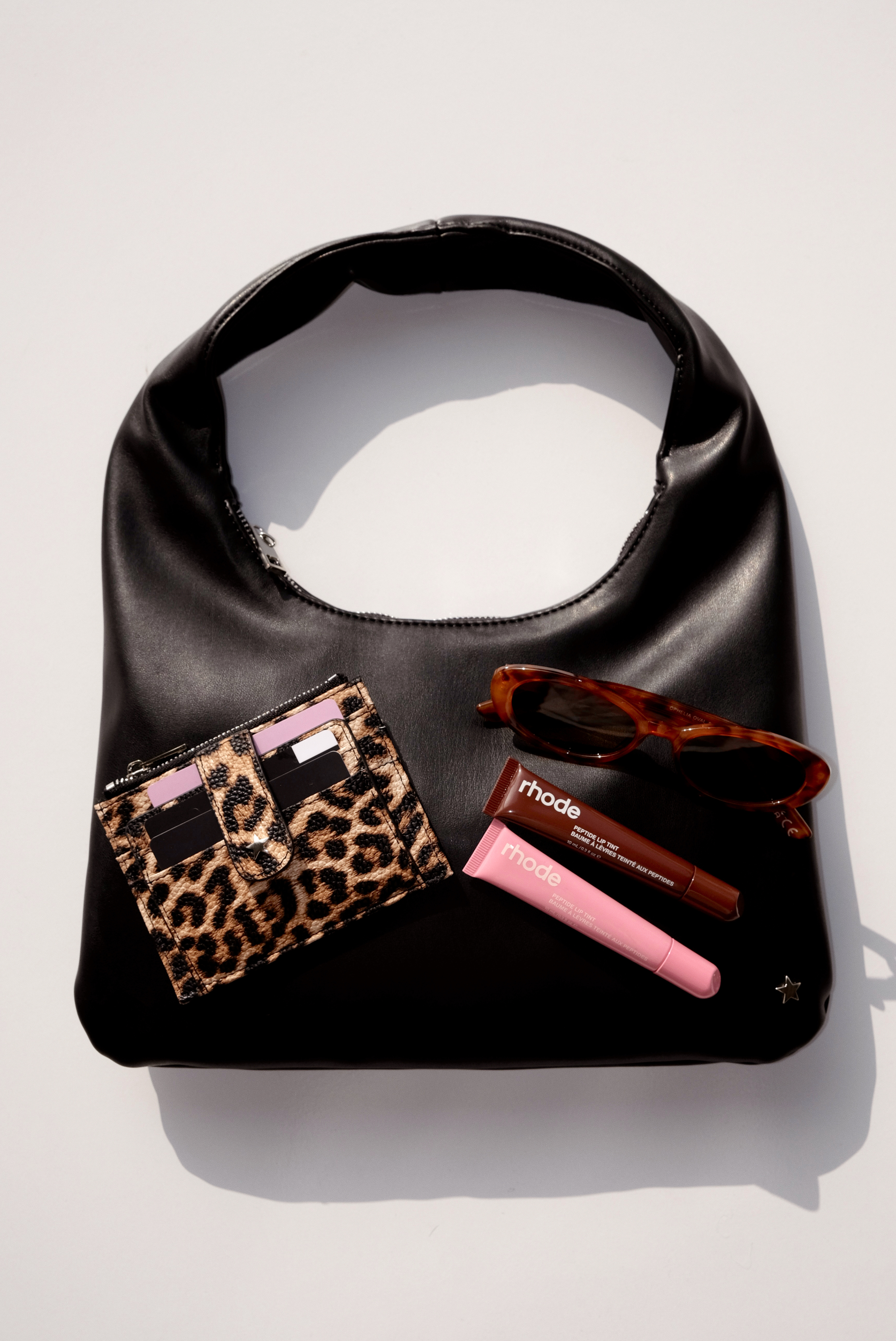 THE DAISY CARD WALLET - LEOPARD